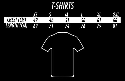 SHIRT SIZE CHART