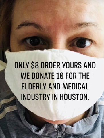 Face mask for Houston Texas health care providers
