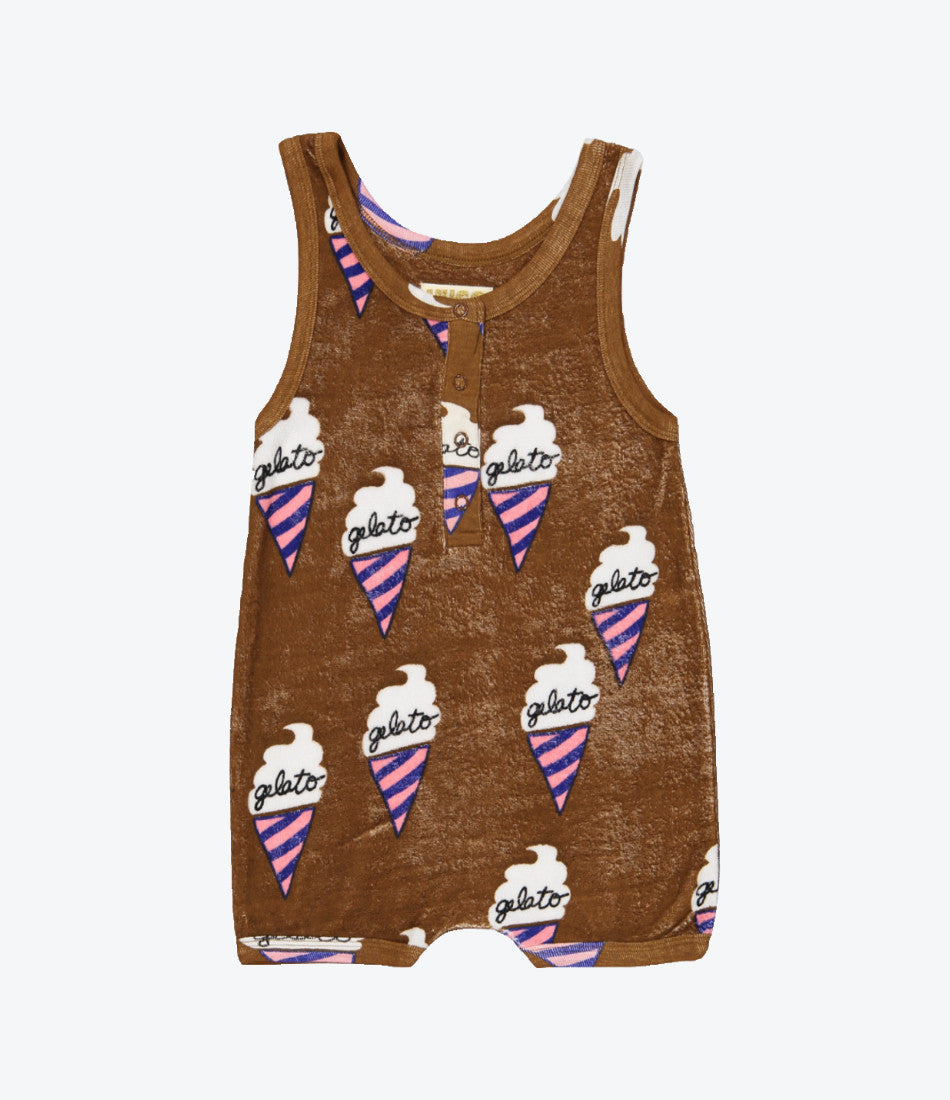 Chocolate Gelato Playsuit