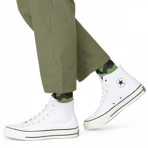 converse chuck 7 leather high top white