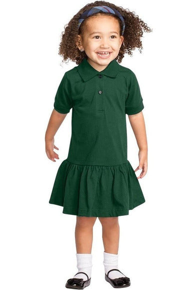 girls uniform polo dress