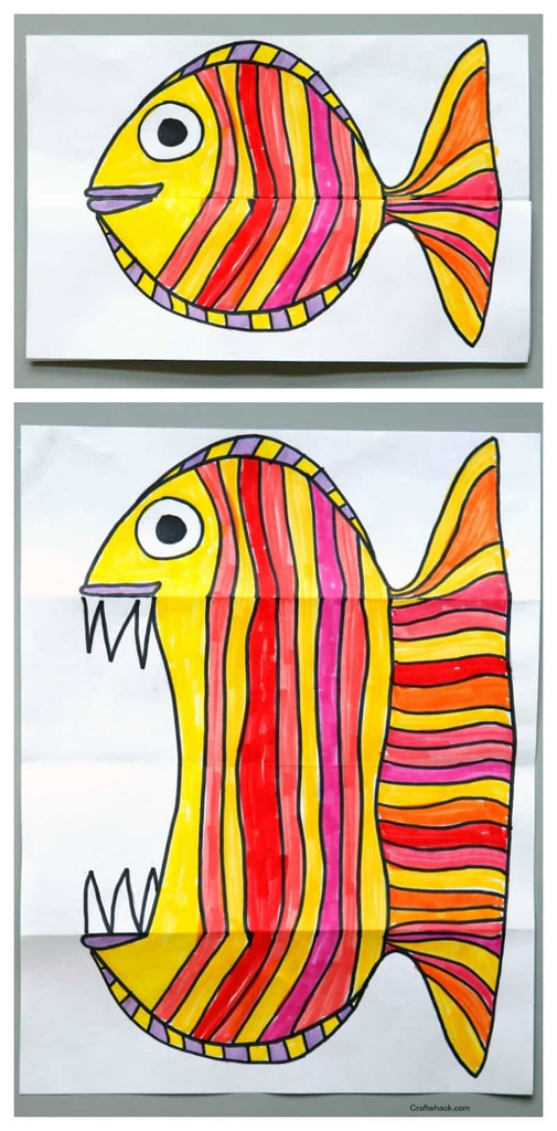 Fish drawing