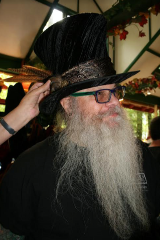 tall hats and renaissance hats for men by Tall Toad Hats at Maryland Renaissance Festival