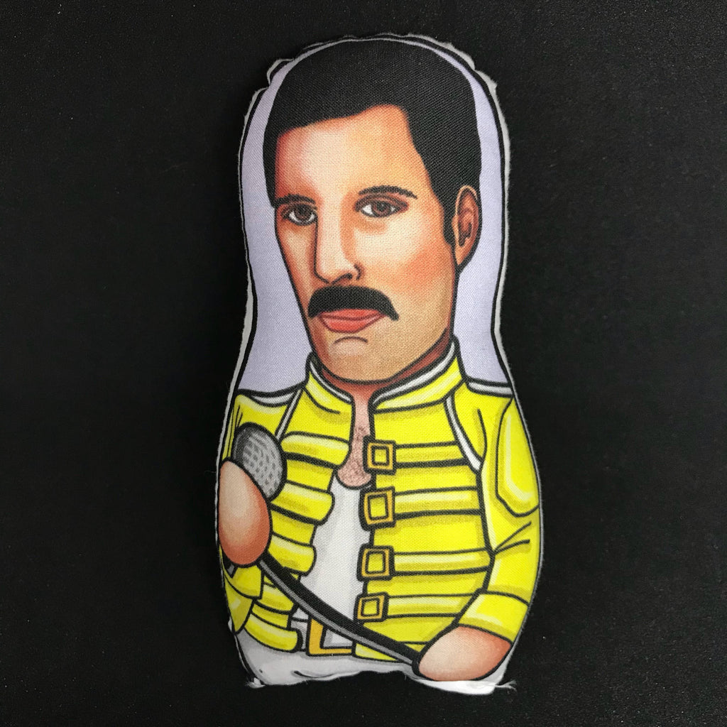 freddie mercury stuffed doll