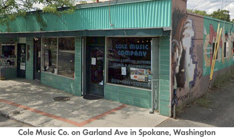 Cole Music Co on Garland Ave in Spokane Washington