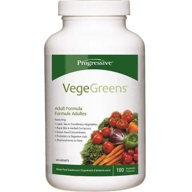 PROGRESSIVE VegeGreens Green Food Supplement 180 Veg Caps