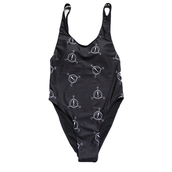 Official Panic At The Disco Merchandise Custom Juniors All Over Logo Swimsuit Panic At The Disco