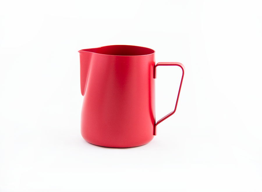 Milk pitcher for latte art - 20 oz Red