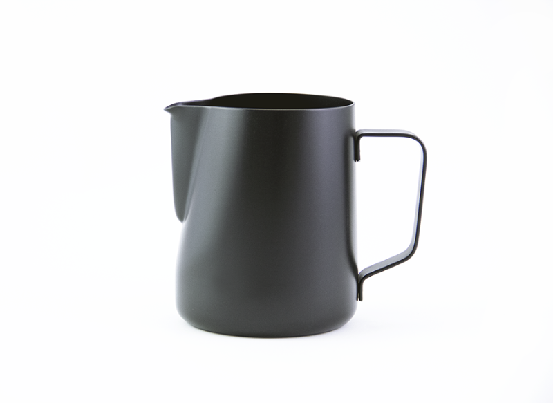 Milk pitcher for latte art - 20 oz Black