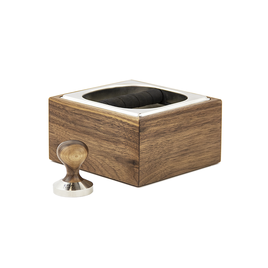 Wooden Base Coffee Knock Box