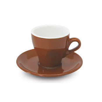 Espresso tulip shape ACF cup 2.25 oz brown