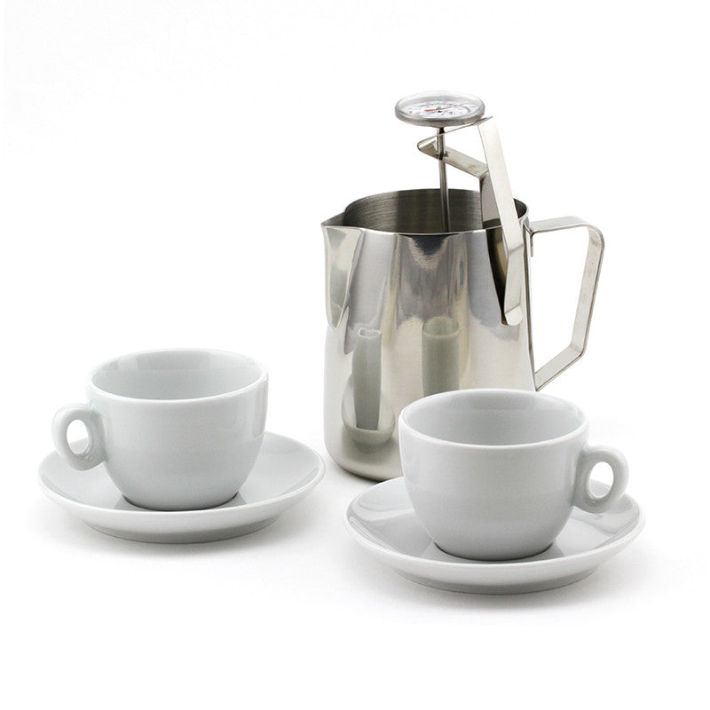 Cappuccino Starter Kit with 6 oz cups (2)