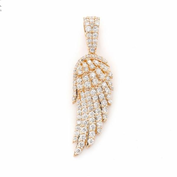 Vesso Diamond Angel Wing Necklace 