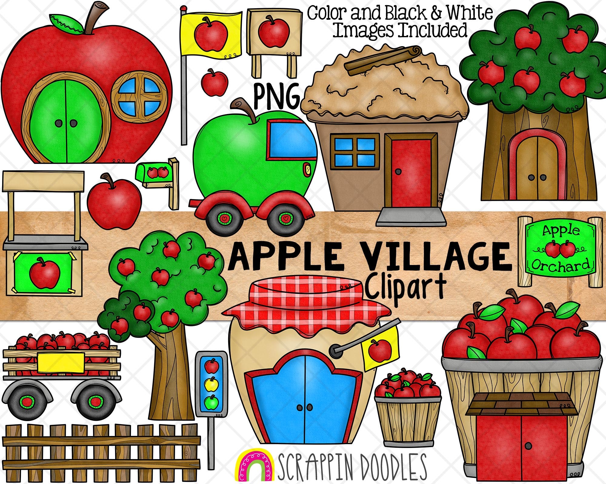 orchard clipart