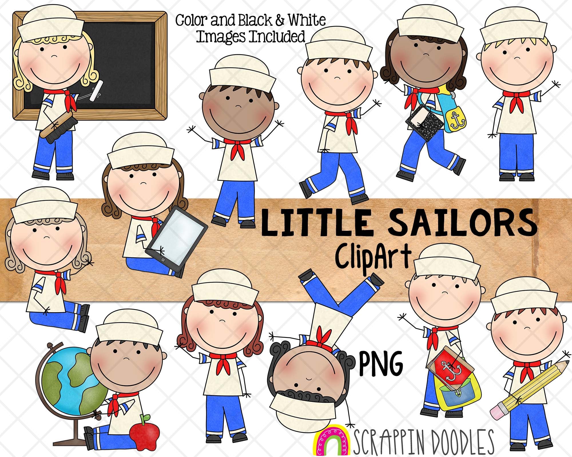 community helpers preschool clipart border