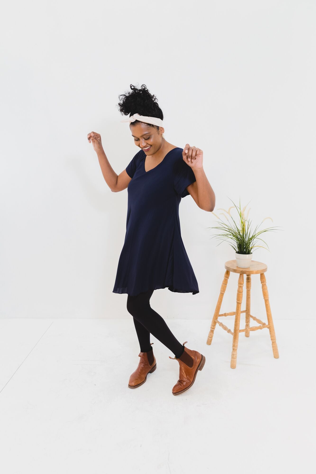 Cori Dress With Short Sleeve