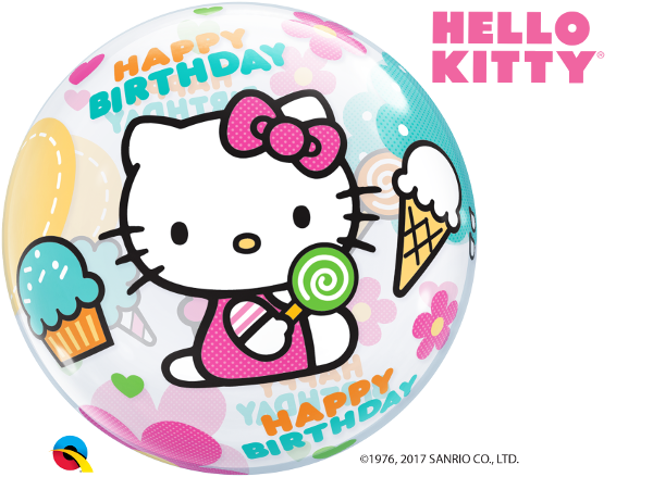 Hello Kitty Happy Birthday Bubble 1 Count Tmyers Com