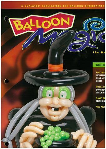 Balloon Magic Magazine #68 - Mesmerizing Witch, Magazines, Qualatex, tmyers.com - T. Myers Magic Inc.