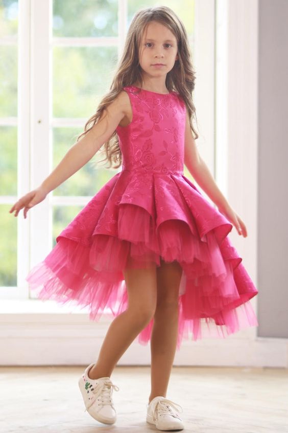 baby girl blush dress