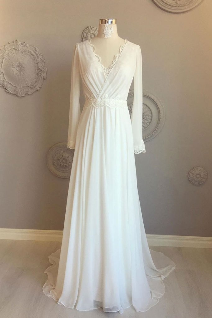 simple elegant long gown