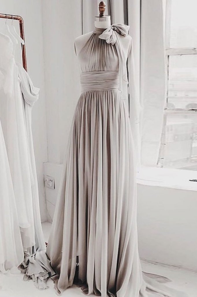 cheap grey prom dresses
