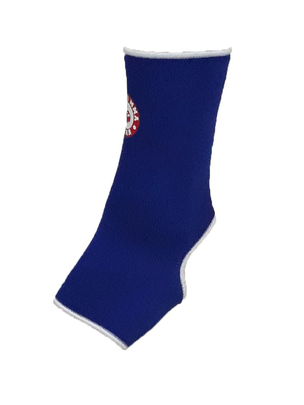 BLUE ANKLE SUPPORTS FOR MUAY THAI MMA KICKBOXING SPORTS TRAINING 