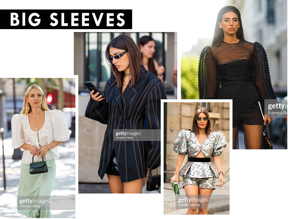 STREET STYLE BIG SLEEVES