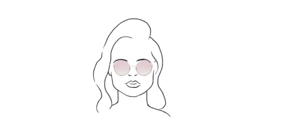 Sunglasses by face shape square