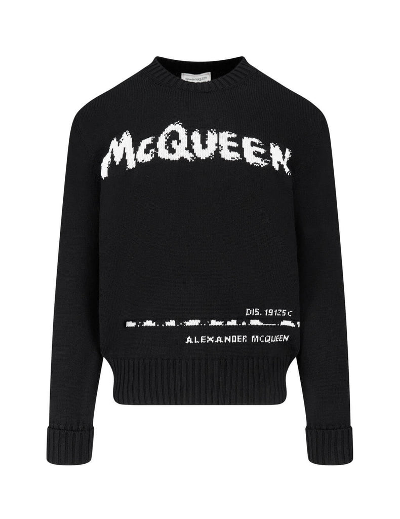 alexander mcqueen jumper black