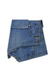 Women's Mid Wash Blue alexanderwang Deconstructed Skirt 4DC2205730421