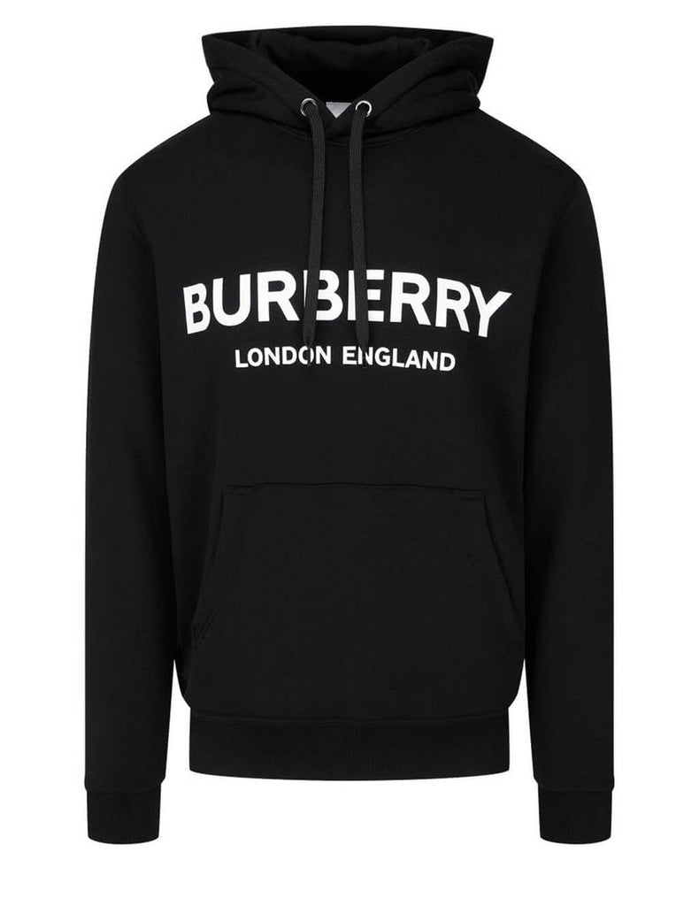burberry logo print hoodie