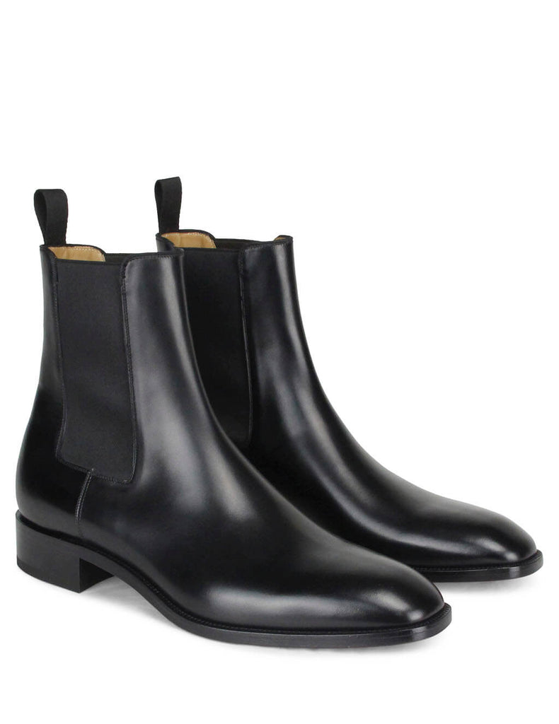 louboutin boots black