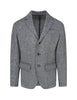 Dsquared2 Men's Black and White Chevron Jacket S71BN0840S39951001F