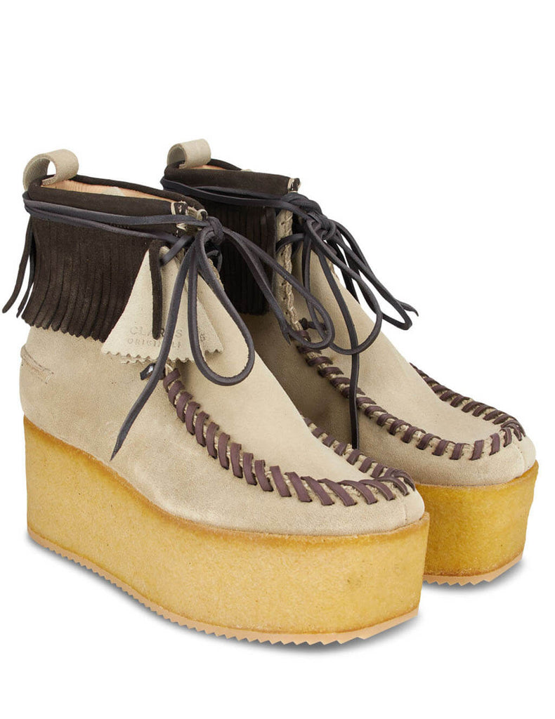 clarks wallabee platform