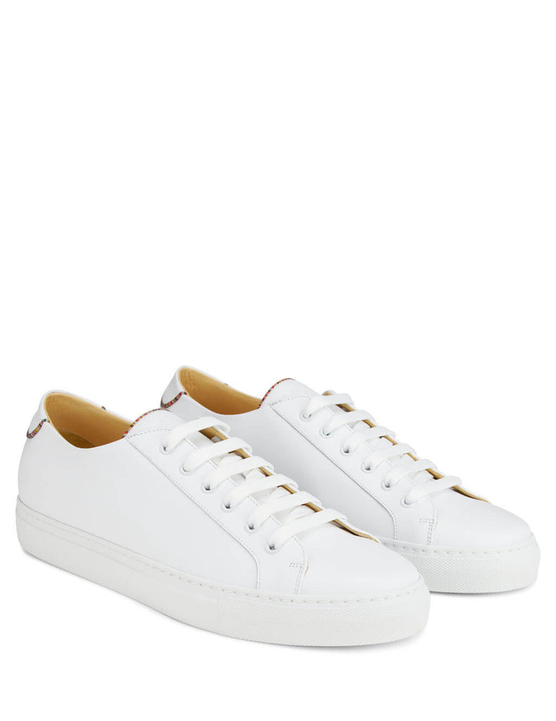 Paul Smith Men's White Sotto Leather 