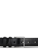 Men's Paul Smith Double Keeper Classic Suit Belt in Black - M1A-4946-ASUIT-79