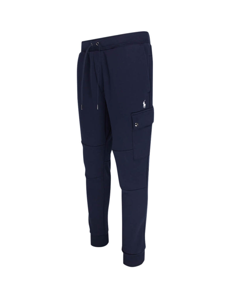 ralph lauren double knit joggers navy