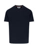 Men's Navy Thom Browne Rib 4-Bar T-Shirt MJS123A00050415