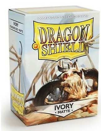Dragon Shield Matte Sleeves - Ivory