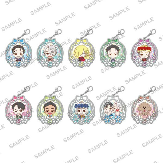 Yuri! on Ice Clear Stained Charm Collection