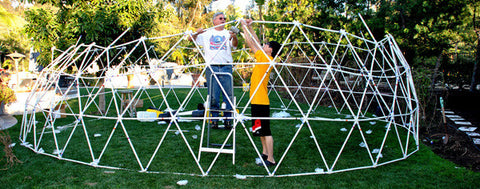 How to build a geodesic dome