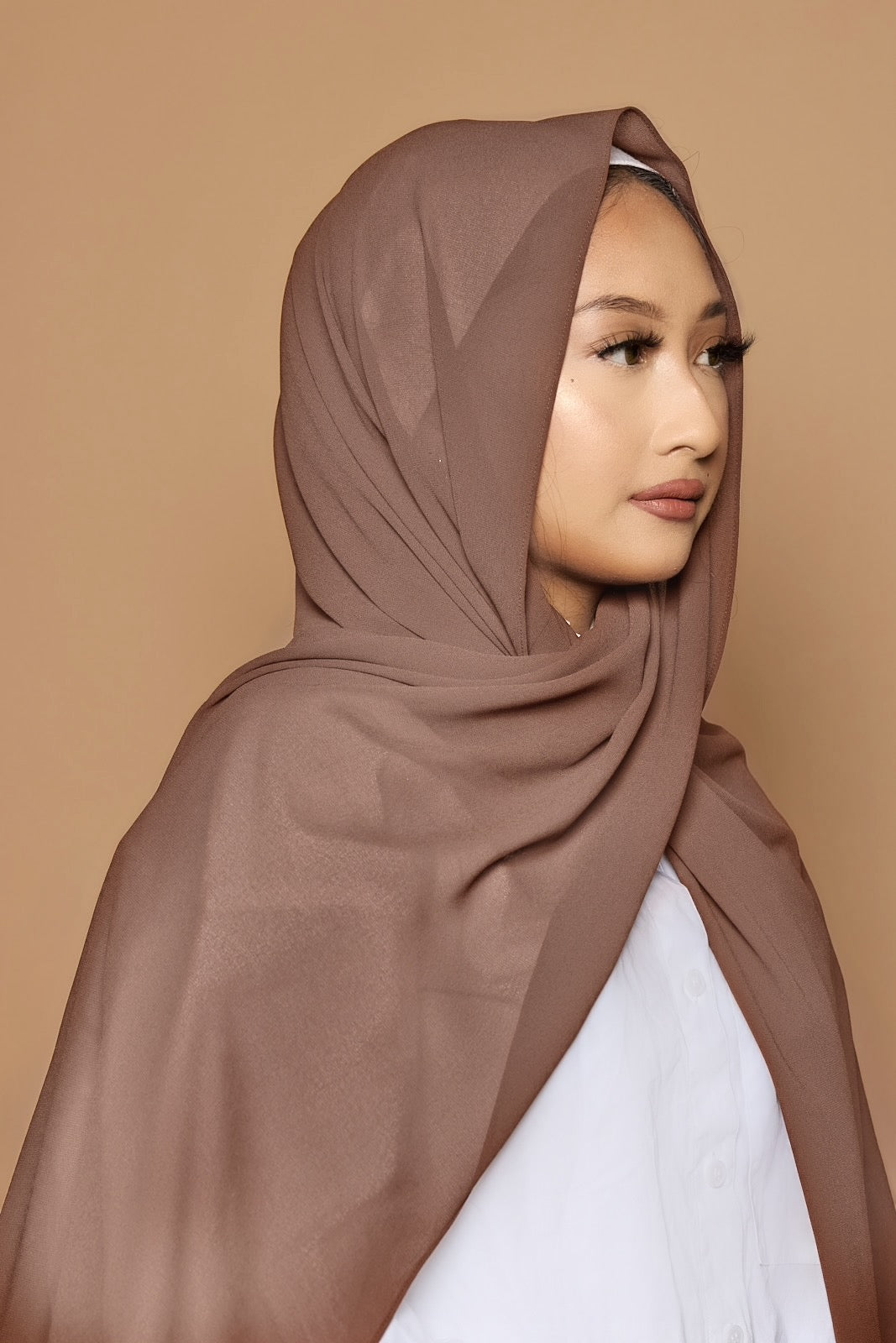 EVERYDAY CHIFFON TAUPE