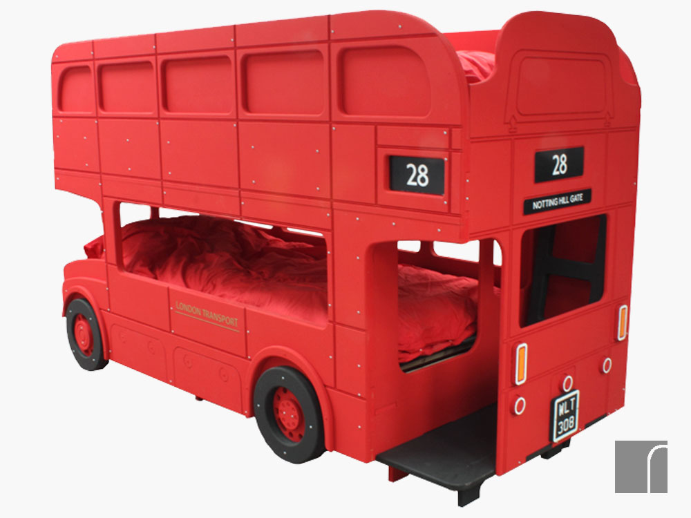 london bus bunk bed