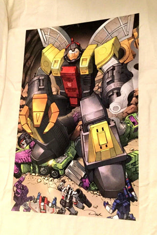 G1 Transformers Autobot Omega Supreme Fighting Devestator Poster 11x17 FREESHIP