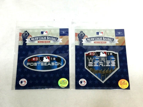 Official 2018 World Series / Post Season Jersey Patch Lot Boston Red Sox FREESHP