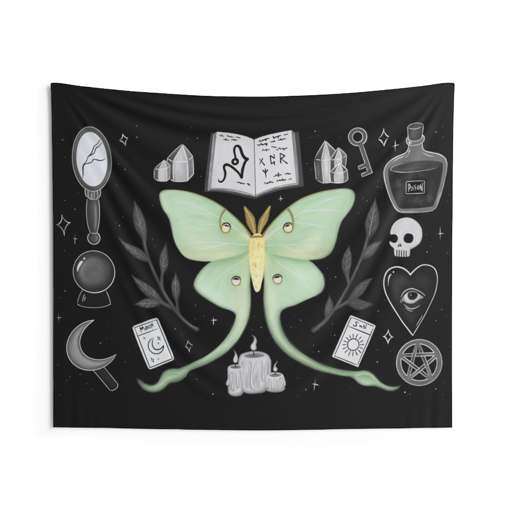 “Moth Magic” Tapestry