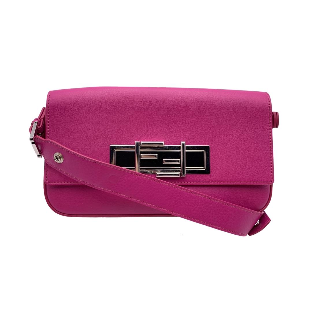 fendi pink velvet bag