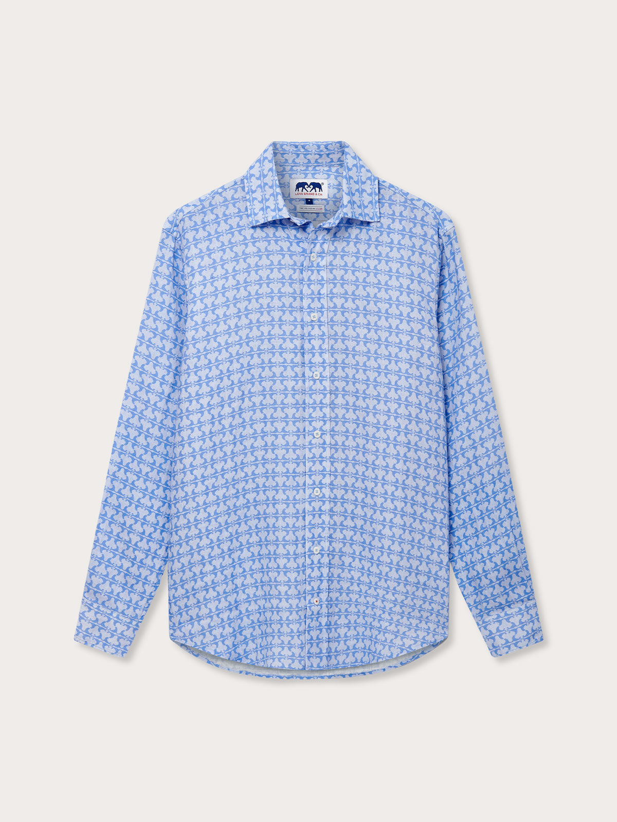 Men’s Sealed with a Kiss Abaco Linen Shirt