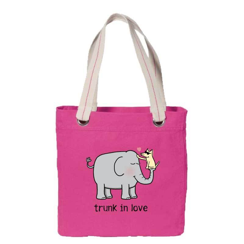 Trunk In Love - Canvas Tote