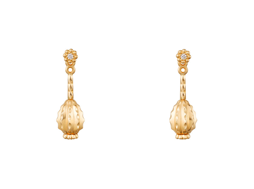 cartier cactus earrings